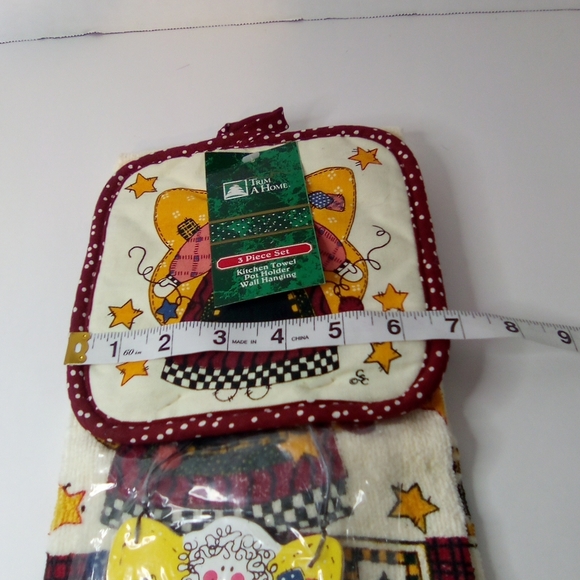 Trim A Home Kmart 3 Piece Set Kitchen Towels Never Opened - Picture 8 of 9